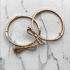 NWOT KATE SPADE GOLD BOW BRACELET